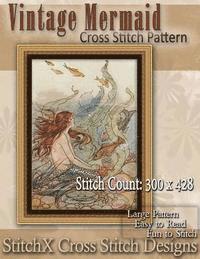 bokomslag Vintage Mermaid Cross Stitch Pattern