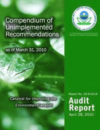 bokomslag Compendium of Unimplemented Recommendations as of March 31, 2010