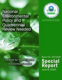 bokomslag National Environmental Policy and Quadrennial Review Needed