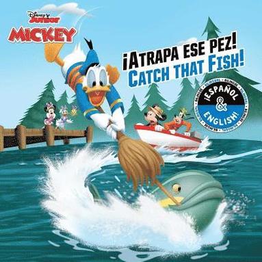 bokomslag Catch that Fish! / !Atrapa ese pez! (English-Spanish) (Disney Junior: Mickey and the Roadster Racers)