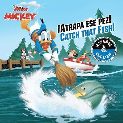 Catch That Fish! / !Atrapa Ese Pez! (English-spanish) (Disney Junior: Mickey And The Roadster Racers) 1