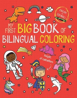 bokomslag My First Big Book of Bilingual Coloring: Spanish