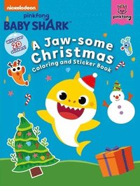 bokomslag Baby Shark: A Jaw-Some Christmas Coloring and Sticker Book