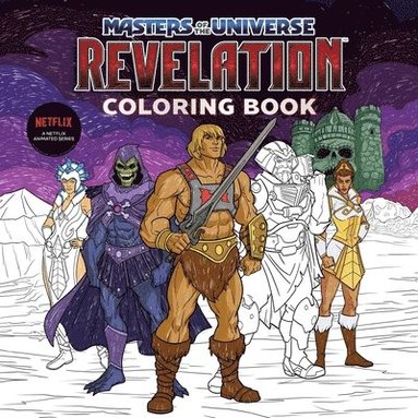 bokomslag Masters of the Universe: Revelation Official Coloring Book (Essential Gift for Fans)