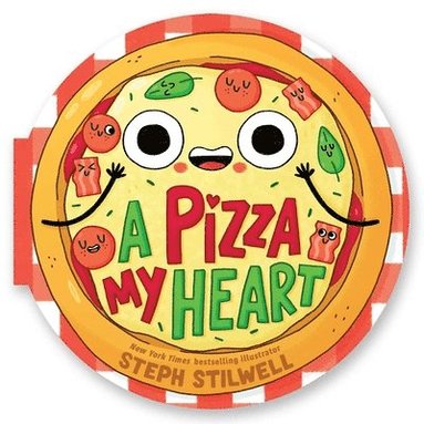 bokomslag A Pizza My Heart (a Shaped Novelty Board Book for Toddlers)