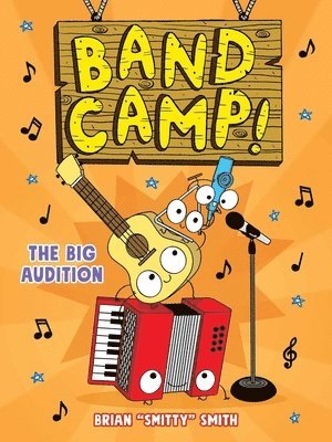 bokomslag Band Camp! 4: The Big Audition (Band Camp! #4)(a Little Bee Graphic Novel Series for Kids)