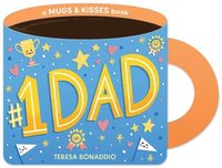 bokomslag #1 Dad (a Mugs & Kisses Father's Day Shaped Board Book for Toddlers)