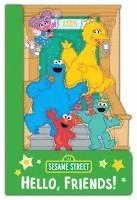 Buzzpop - Sesame Street: Hello, Friends! (a Sesame Street Elmo and Friends Shaped Novelty Board Book for Babies and Toddlers), Kartonnage
