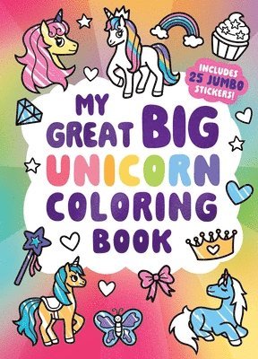 bokomslag My Great Big Unicorn Coloring Book