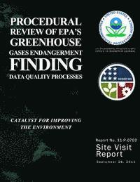 bokomslag Procedural Review of EPA's Greenhouse Gases Endangerment Finding Data Quality Processes