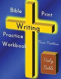 bokomslag Bible Print Writing Practice Workbook