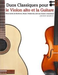 bokomslag Duos Classiques Pour Le Violon Alto Et La Guitare: Pi