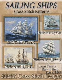 Stitchx, Tracy Warrington - Sailing Ships Cross Stitch Patterns, Häftad