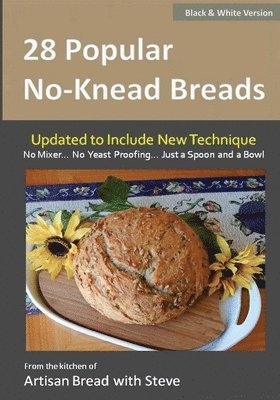 bokomslag 28 Popular No-Knead Breads (B&W Version)