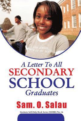 bokomslag A Letter to All Secondary School Graduates