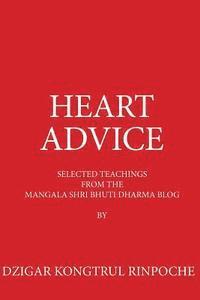 bokomslag Heart Advice: Selected Teachings from the MSB Dharma Blog by Dzigar Kongtrul Rinpoche