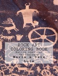 bokomslag Rock Art Coloring Book: Native American Petroglyphs