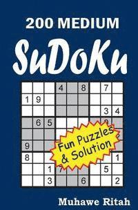 bokomslag 200 MEDIUM Sudoku