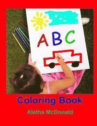 bokomslag A B C Coloring Book