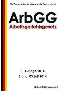 bokomslag Arbeitsgerichtsgesetz - ArbGG