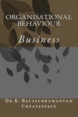 bokomslag Organisational Behaviour: Business