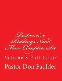 Responsive Readings And More Complete Set: Volume 8 Full Color 1