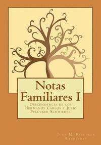 bokomslag Notas Familiares: Descendencia de los Hermanos Carlos y Julio Pflücker Schmiedel