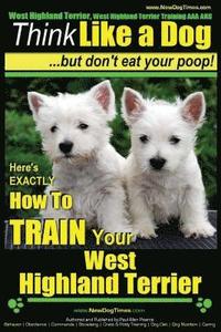 bokomslag West Highland Terrier, West Highland Terrier Training AAA AKC: Think Like a Dog, But Don't Eat Your Poop!: Here's EXACTLY How To Train Your West Highl