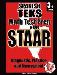 bokomslag Spanish TEKS 3rd Grade Math Test Prep for STAAR