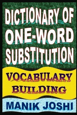 Dictionary of One-word Substitution 1