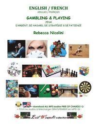 English / French: Gambling & Playing: Black & white version 1