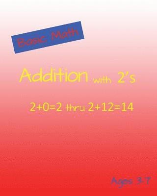 Basic Math Addition with 2's 1