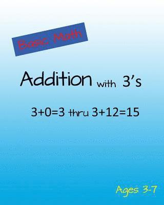 Basic Math Addition with 3's 1
