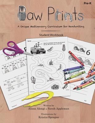 bokomslag Paw Prints Student Workbook Pre-k