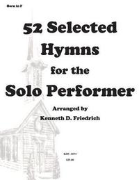 bokomslag 52 Selected Hymns for the Solo Performer-horn version