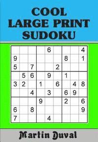 bokomslag Cool Large Print Sudoku