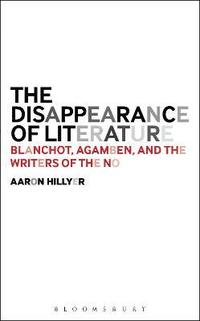 bokomslag The Disappearance of Literature