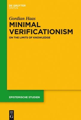 bokomslag Minimal Verificationism