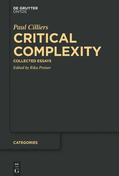 bokomslag Critical Complexity