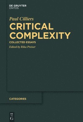 Paul Rika Cilliers Preiser, Paul Cilliers, Rika Preiser - Critical Complexity, Inbunden