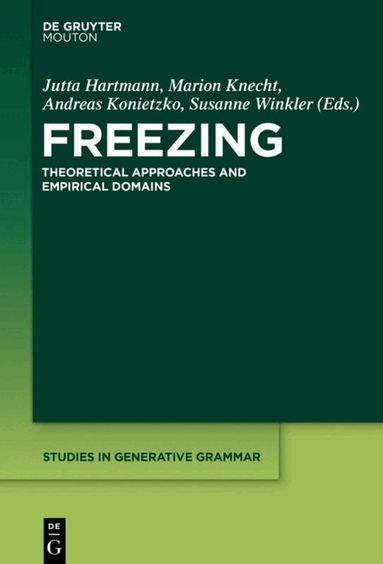 Jutta Hartmann, Marion Jäger, Andreas Kehl, Andreas Konietzko, Susanne Winkler - Freezing, Inbunden