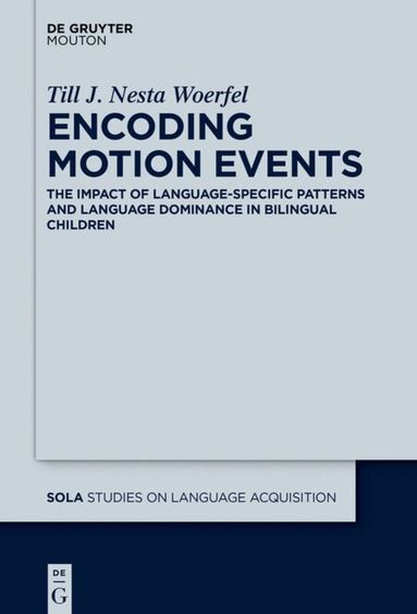 Till Woerfel - Encoding Motion Events, Inbunden