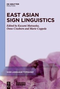 bokomslag East Asian Sign Linguistics