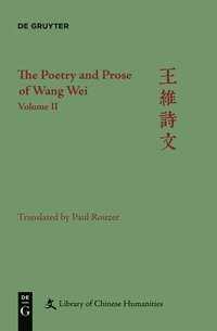 bokomslag Poetry and Prose of Wang Wei