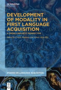 bokomslag Development of Modality in First Language Acquisition