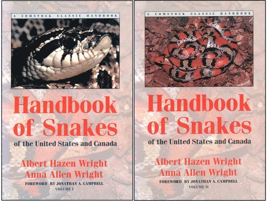 Albert Hazen Wright, Anna Allen Wright - Handbook of Snakes of the United States and Canada, Häftad