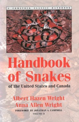 Handbook of Snakes of the United States and Canada 1