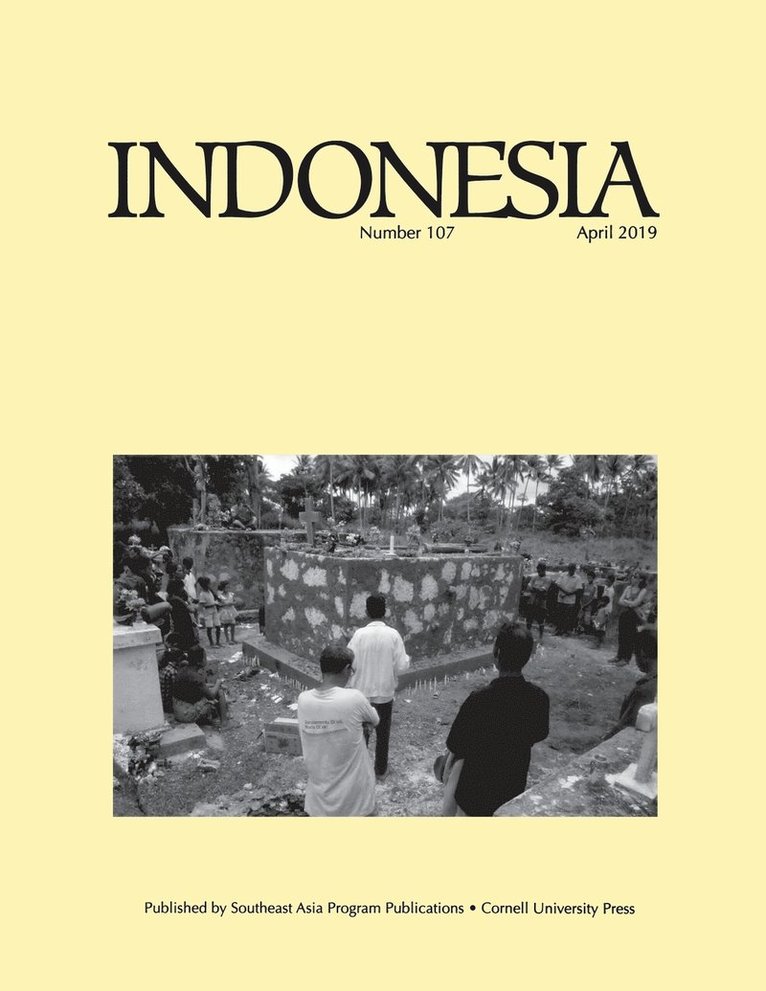Joshua Barker, Eric Tagliacozzo - Indonesia Journal, Häftad