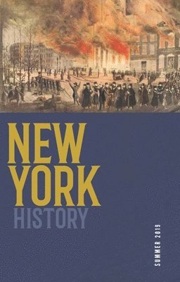 bokomslag New York History, Volume 100, Number 1
