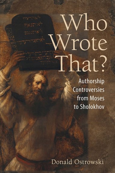 Donald Ostrowski - Who Wrote That?, Häftad